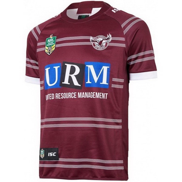 Tailandia Camiseta Manly Sea Eagles 1ª Kit 2018 Rojo